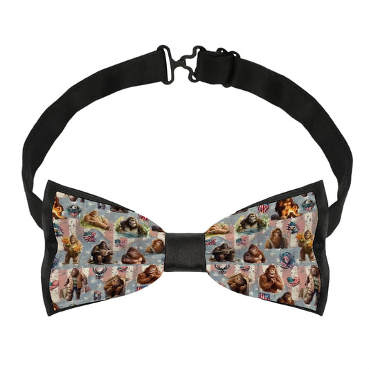 Patriot Bigfoot, Sasquatch, Polyester BowTie