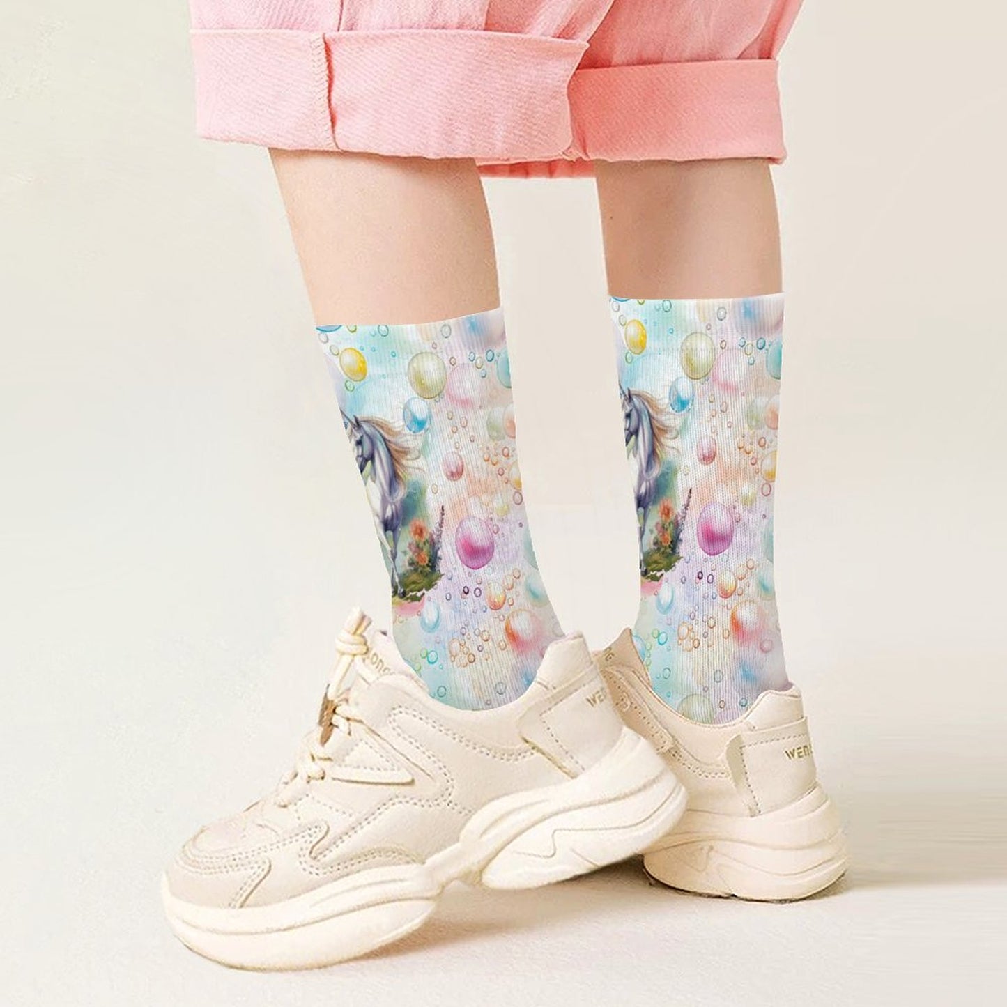Unicorn Children’s Polyester Socks