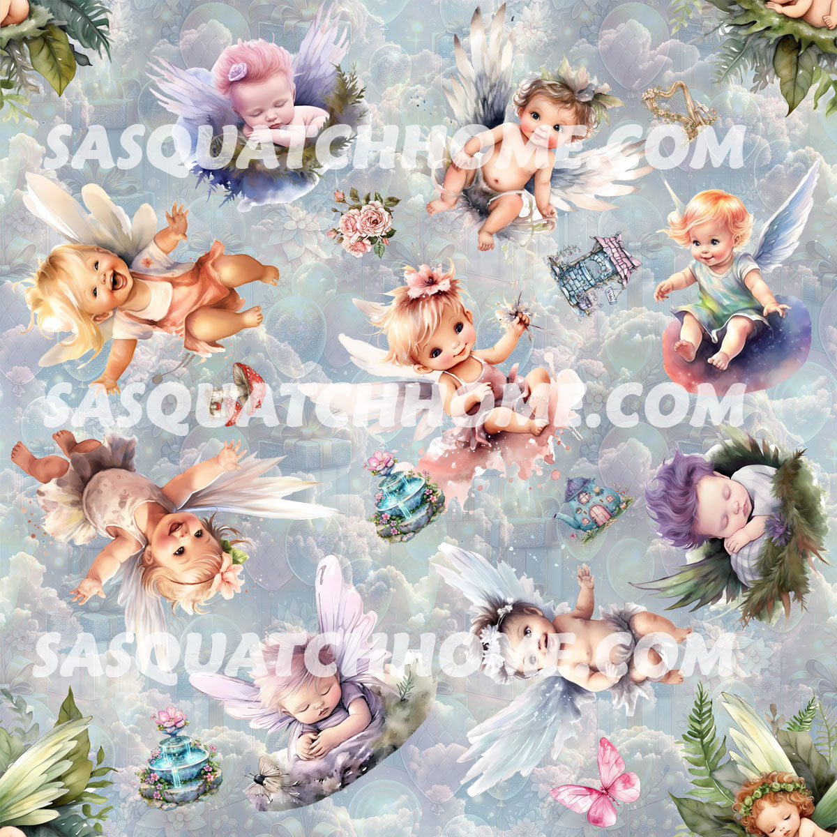 Fairy Themed, Oxford Cloth Pet Harness