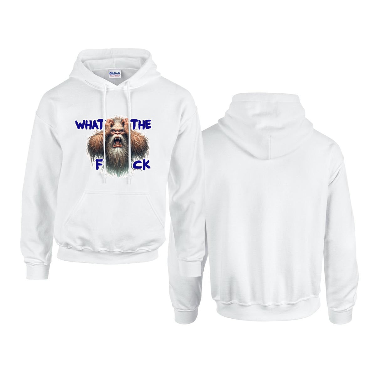 Sasquatch, Bigfoot Design, Gildan 18500 Poly-Cotton Hoodie