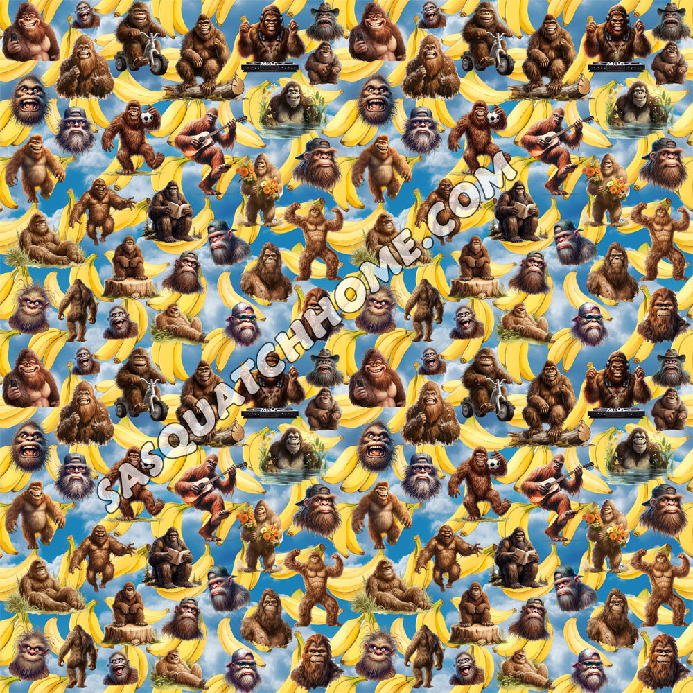 Sasquatch Cotton Fabric 11
