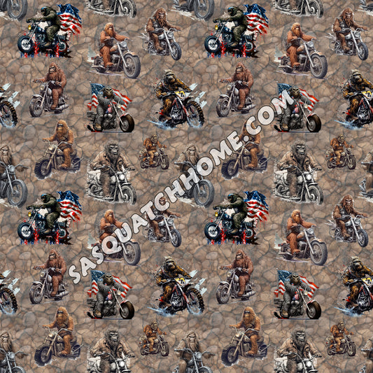 Sasquatch Cotton Fabric 15