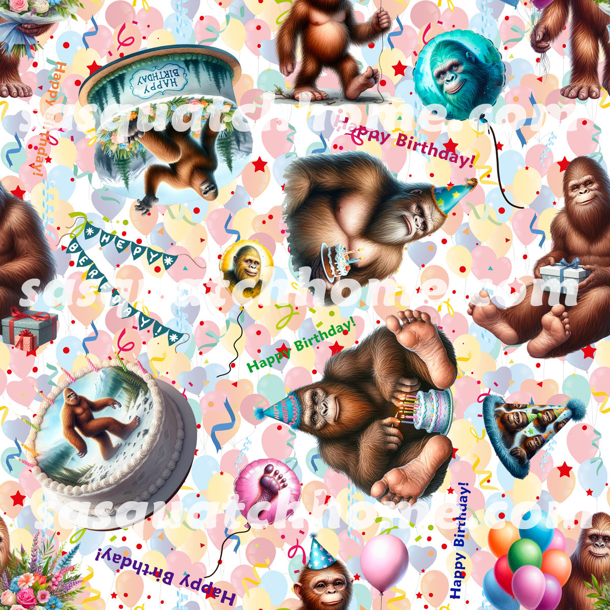 Bigfoot, Sasquatch Soft Polyester Baby Blanket, Swaddle Blanket, Receiving Blanket