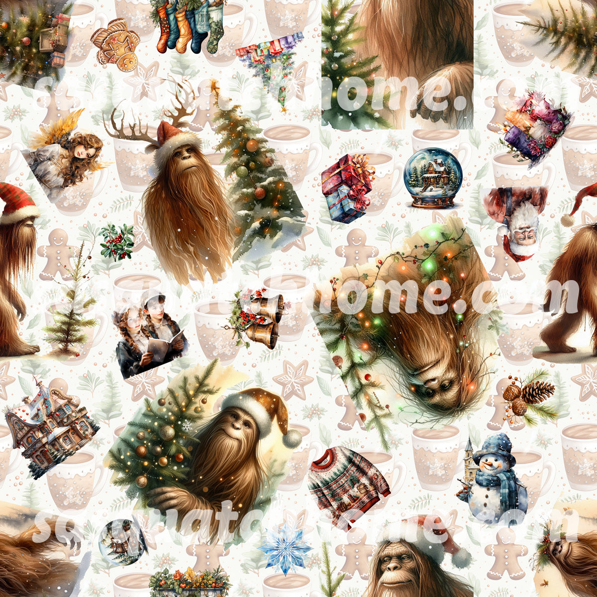20 Bigfoot / Sasquatch Designs, PERSONALIZE Bible/Book Cover/ Protector