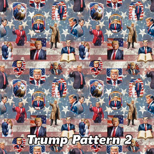 Donald Trump Cotton Fabric 2