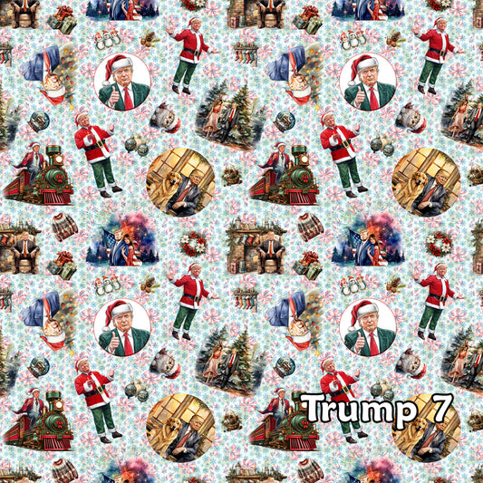 Donald Trump Cotton Fabric 7