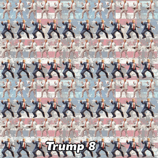 Donald Trump Cotton Fabric 8