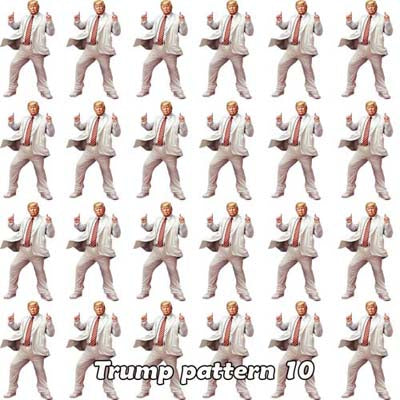 10 Donald Trump Designs, Men’s Polyester, pocketed, pajama Shorts