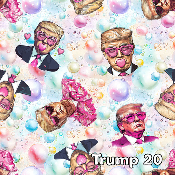 20 Donald Trump Designs, Women's High Top Canvas Shoes