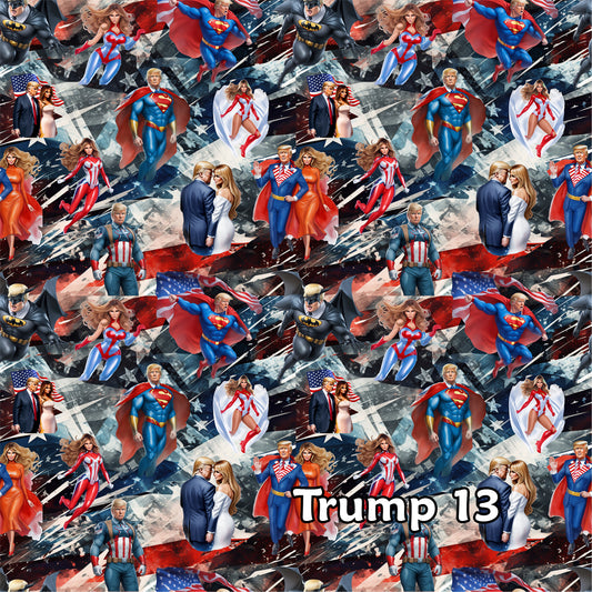 Donald Trump Cotton Fabric 3