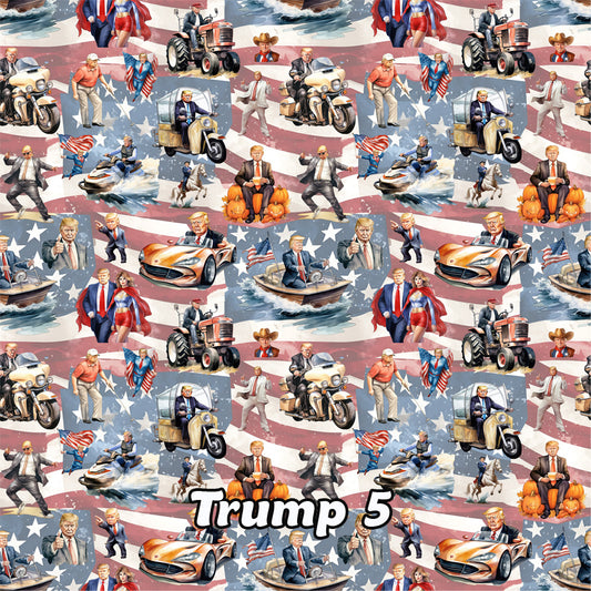 Donald Trump Cotton Fabric 5