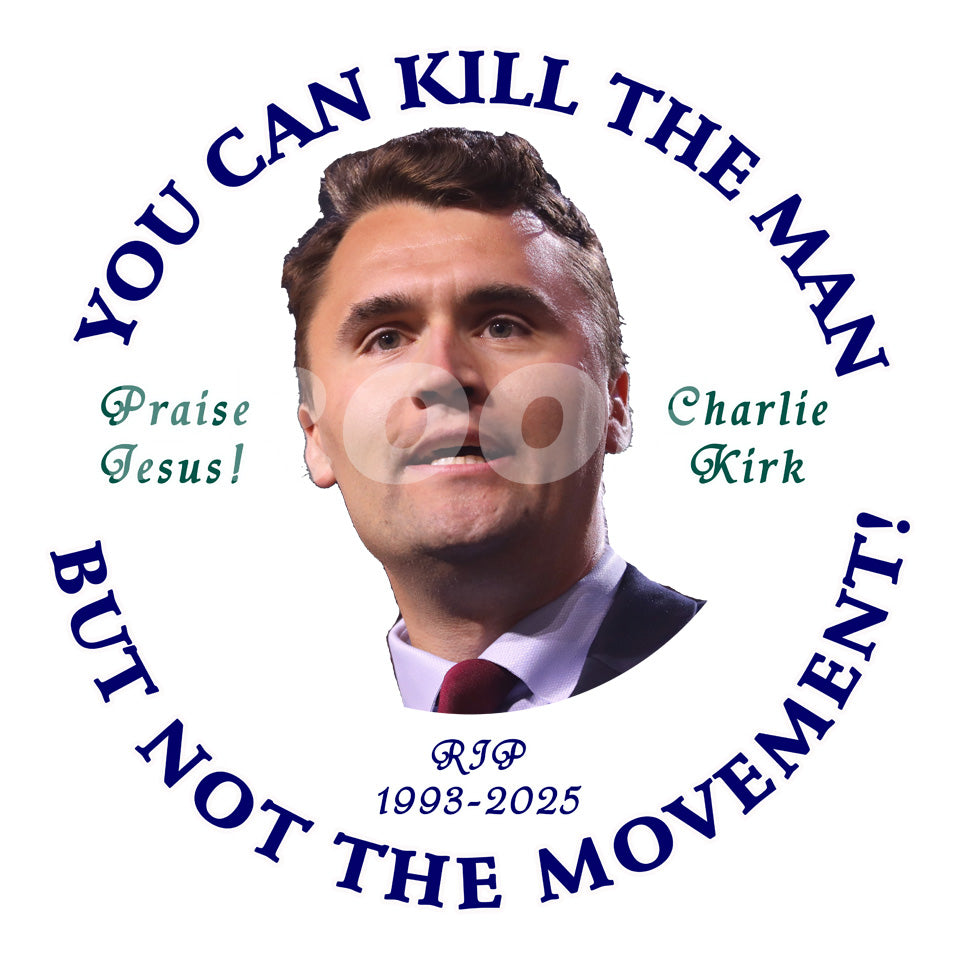 Charlie Kirk Memorial, 17 oz Insulated Coffee Mug with Lid & Carrying Handle