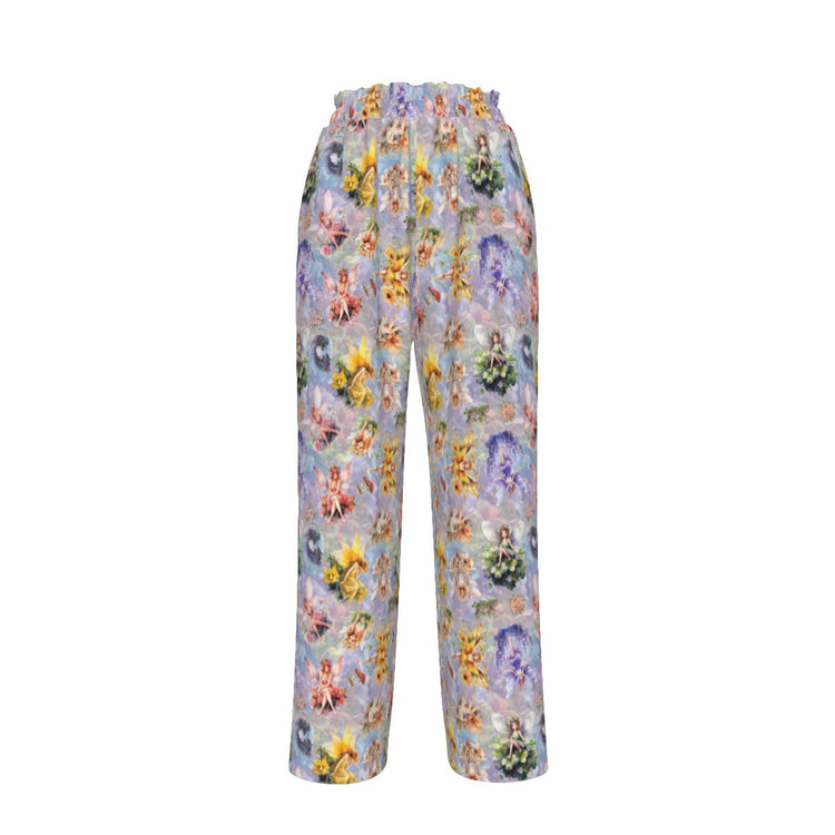 Women's Faux Silk Pants