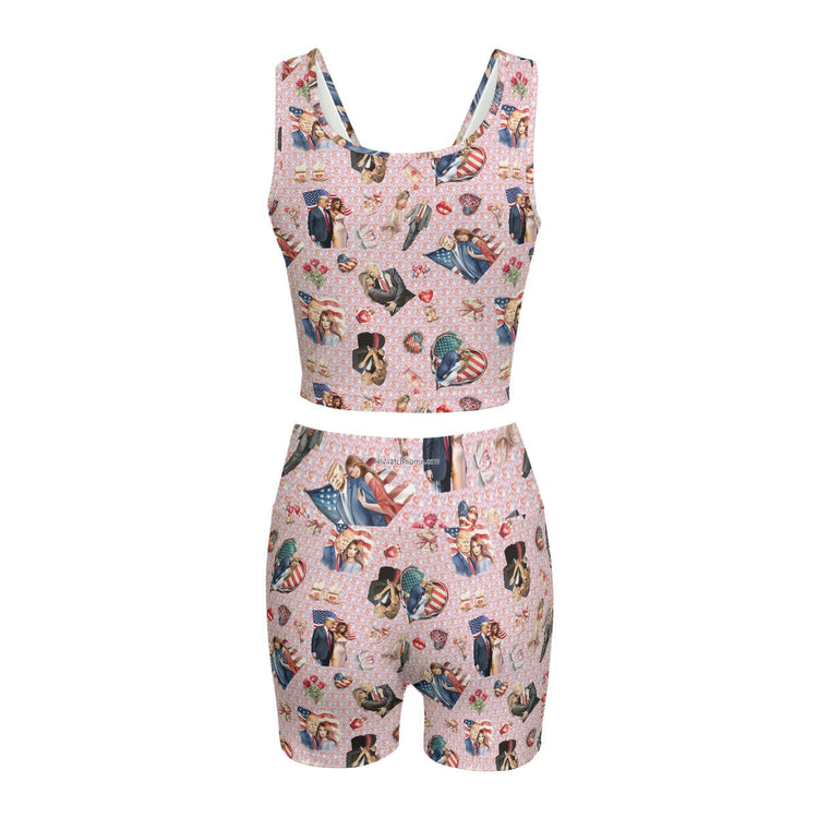 Women's Yoga Short Set