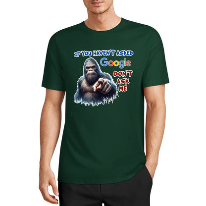 DTF 160gsm Cotton Men's Short Sleeve T-shirt (Front Printing)