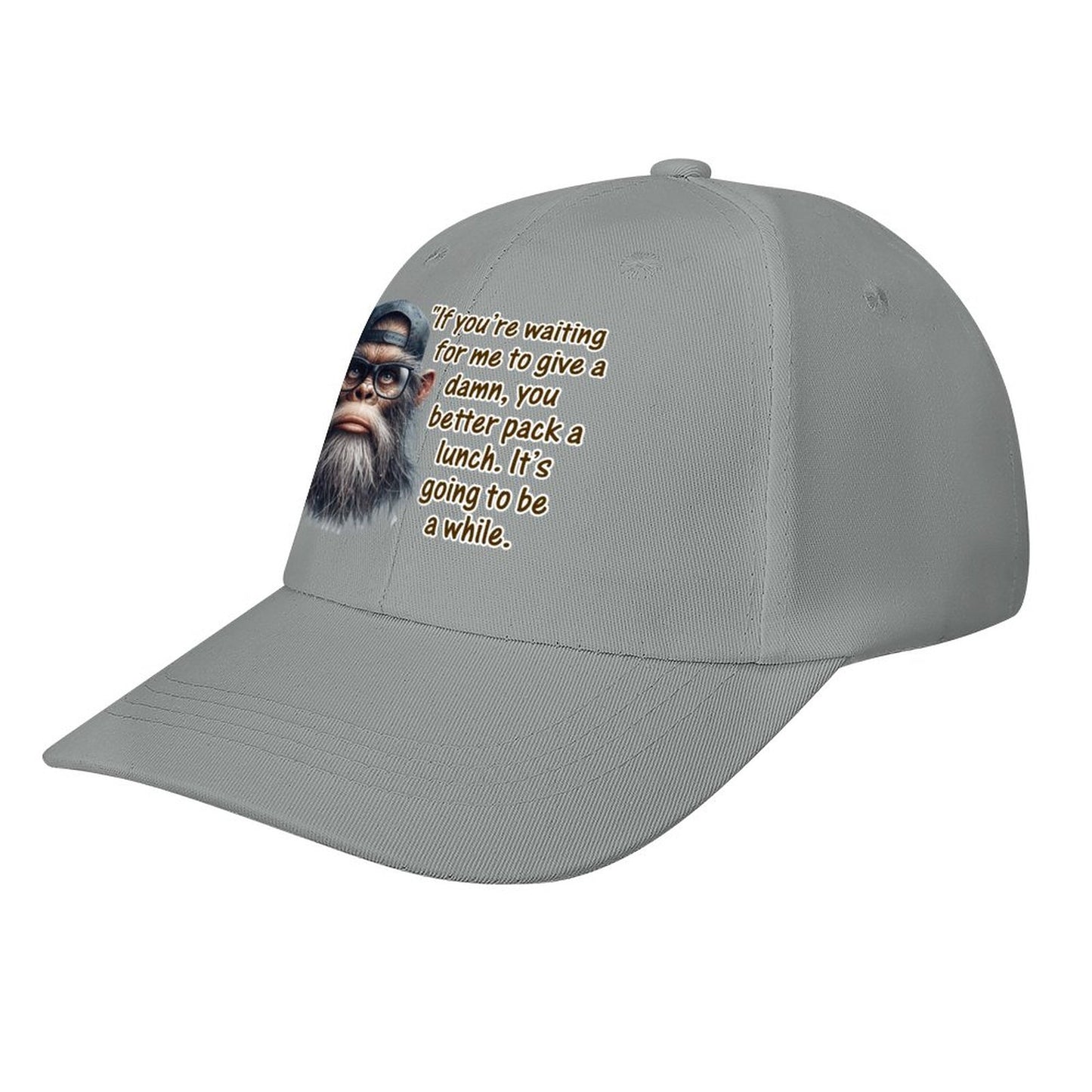 Bigfoot, Sasquatch “If you're waiting..", Baseball Cap – 8 Colors