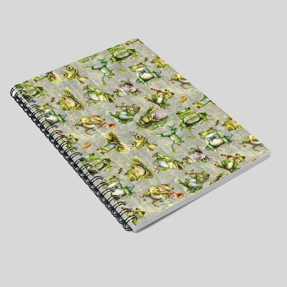 Animal Themed Spiral Notebooks, dogs, cats, turtles, elephants, frogs + more