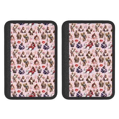 20 Bigfoot / Sasquatch Designs, Seat Belt Cover Pad For Adults 2 Pcs