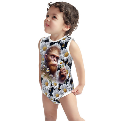 Bigfoot Sasquatch Baby & Toddler, Sleeveless Onesie – Body Suit