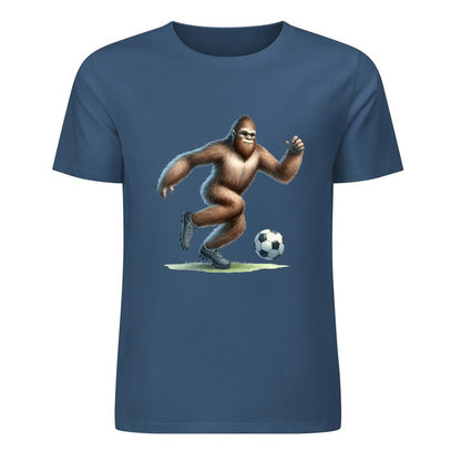 Bigfoot - Sasquatch Soccer (football) Short Sleeve Cotton T-Shirt
