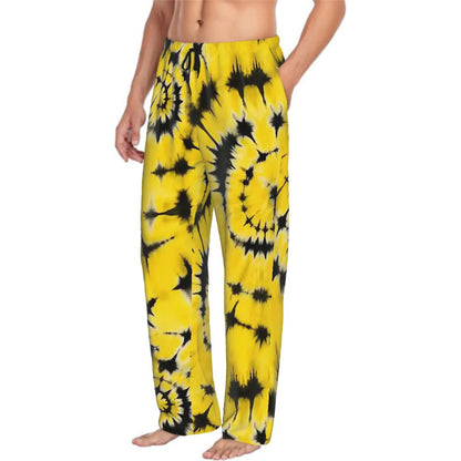 Tie Dye Designs Mens Pajama Pants, Men's Pajamas, Pajama pants, night clothes