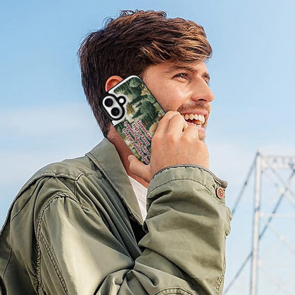 Bigfoot / Sasquatch "I'm only this fat..", iPhone 16 Faux Leather Wallet Case