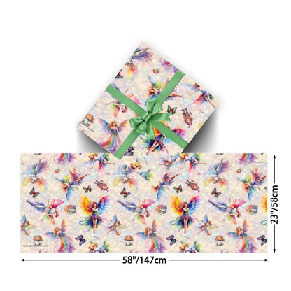 6 Faire Designs, 3 Pack Gift Wrapping Paper Sheets