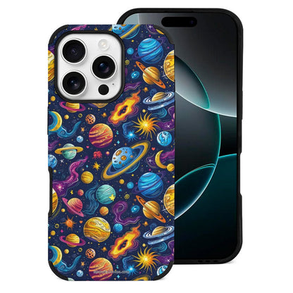 12 Galaxy Outer Space Designs, Microfiber iPhone 16 Cases