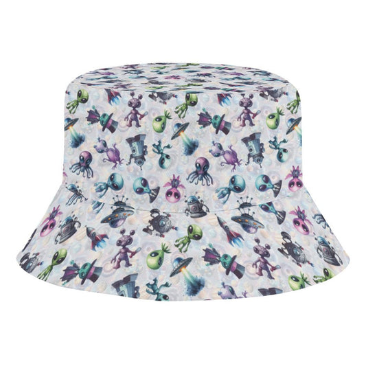 6 Alien Designs, Kid’s Bucket Hat