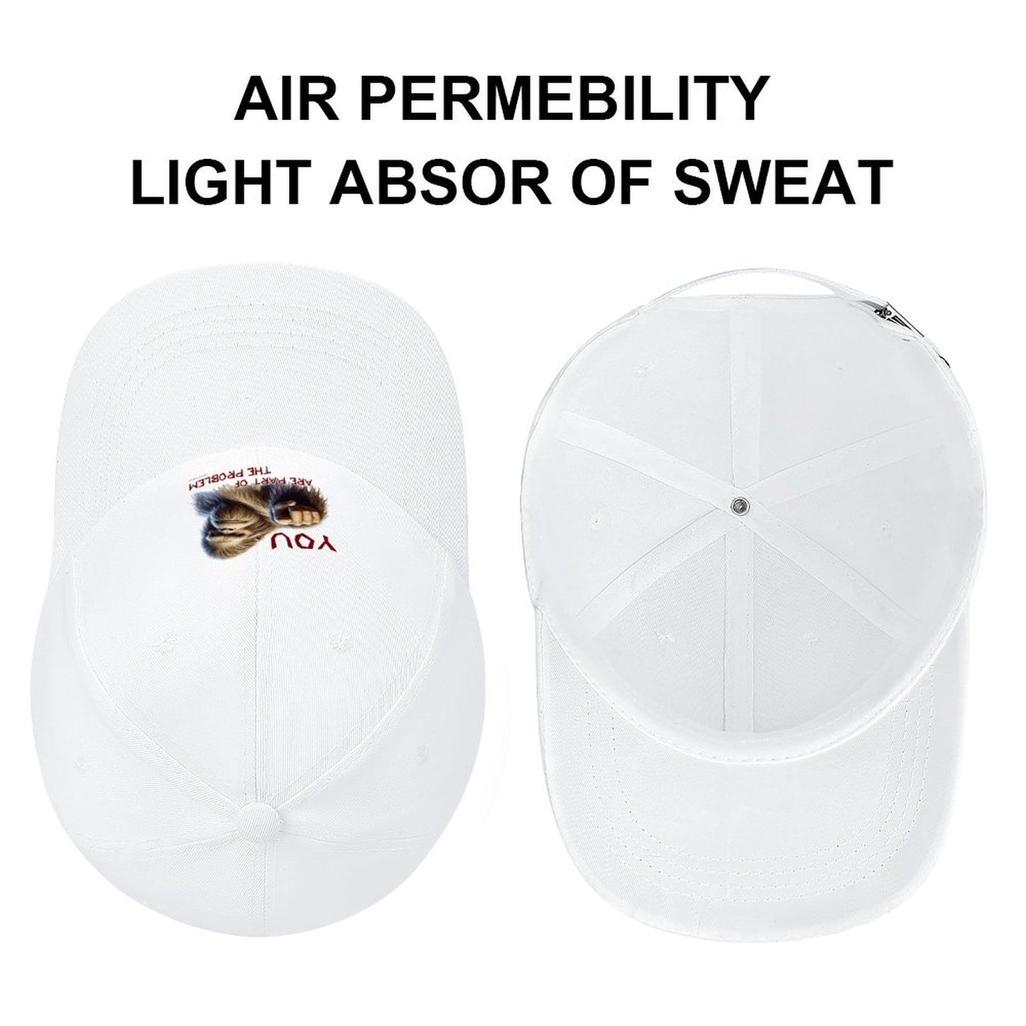 Bigfoot, Sasquatch “You are part..", Baseball Cap – 8 Colors