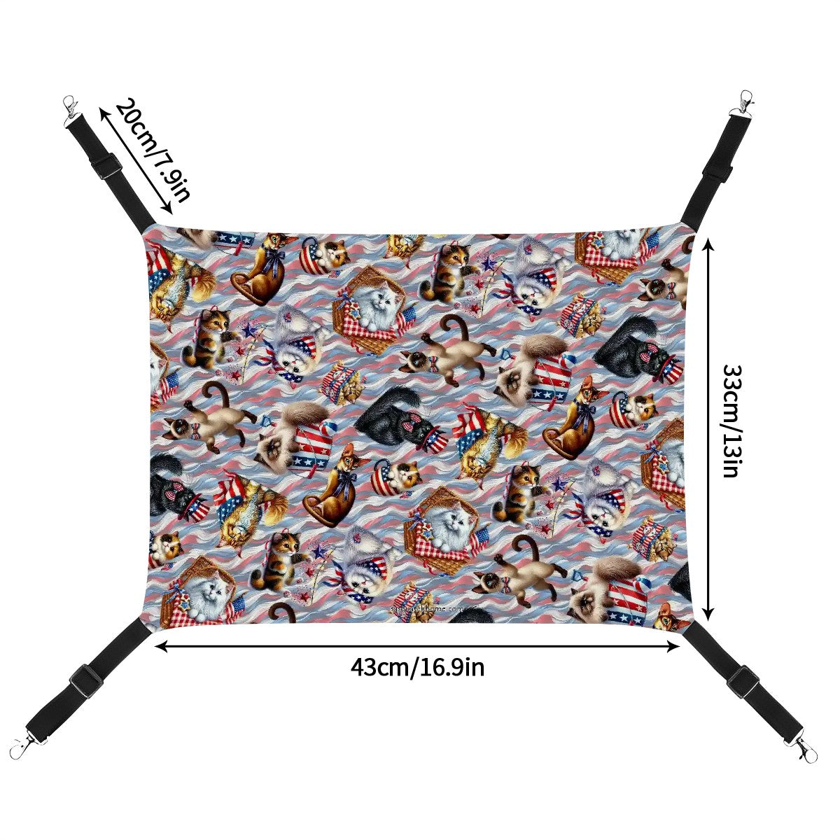 8 Patriot Designs, Pet Hammock