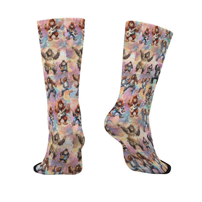 21 Bigfoot Sasquatch Designs, Children’s Polyester Socks