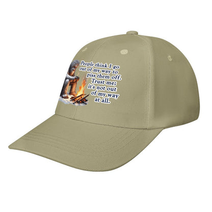 Sasquatch, Bigfoot, "Some people think..", Baseball Cap – 8 Colors