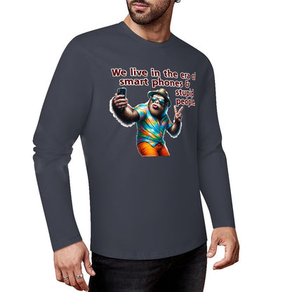 Bigfoot / Sasquatch "We Live in an Era...", Cotton Unisex Long Sleeve T-shirt