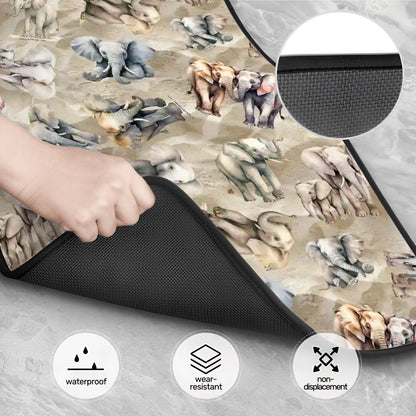 10 Animal Designs, 4 Piece Auto Floor Mats