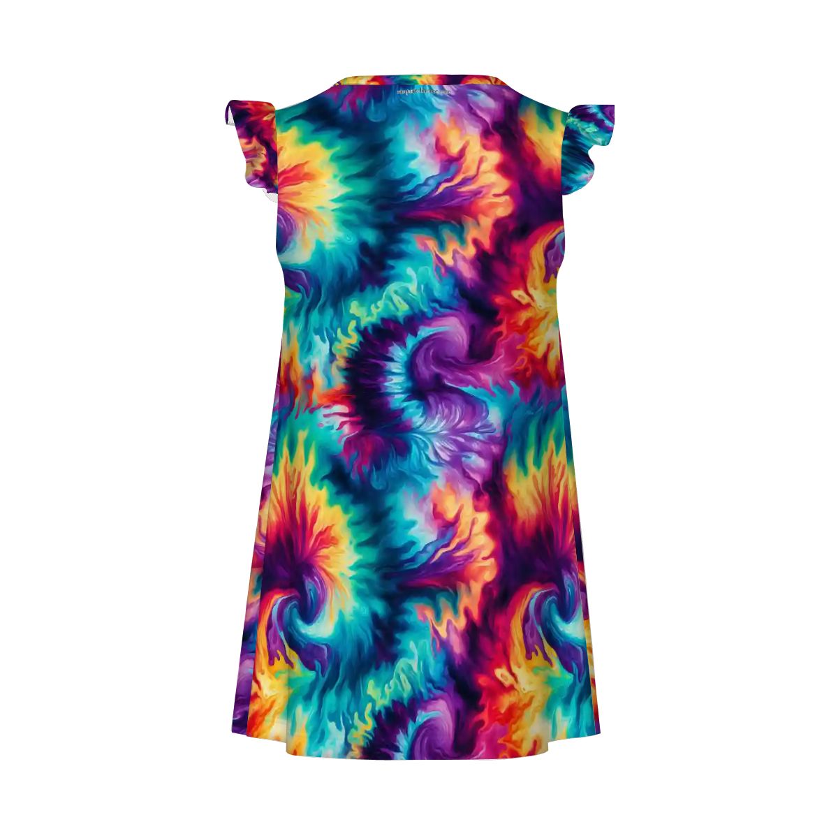 Hippie "Keep it Groovy..", Girl's Flutter Sleeve Nightgown