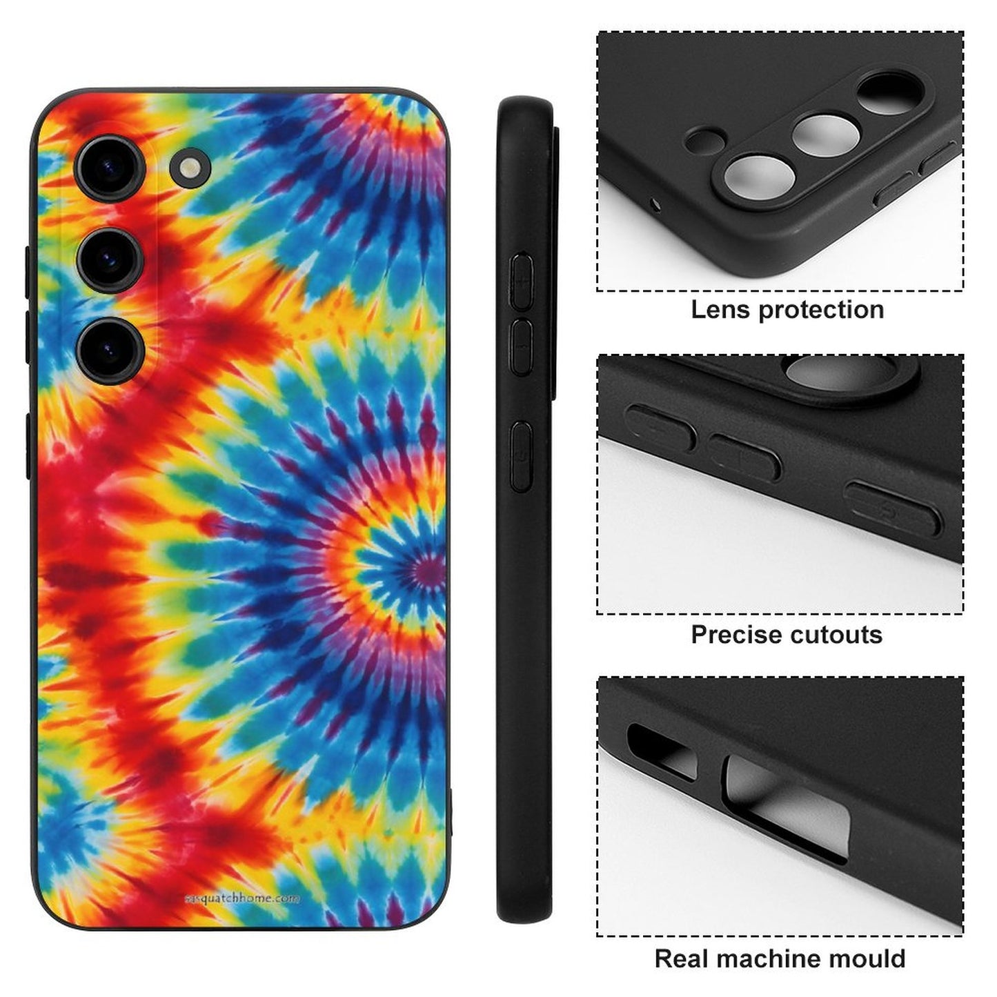 19 Tie Dye Designs, Samsung S23 Series TPU Cell Phone Case