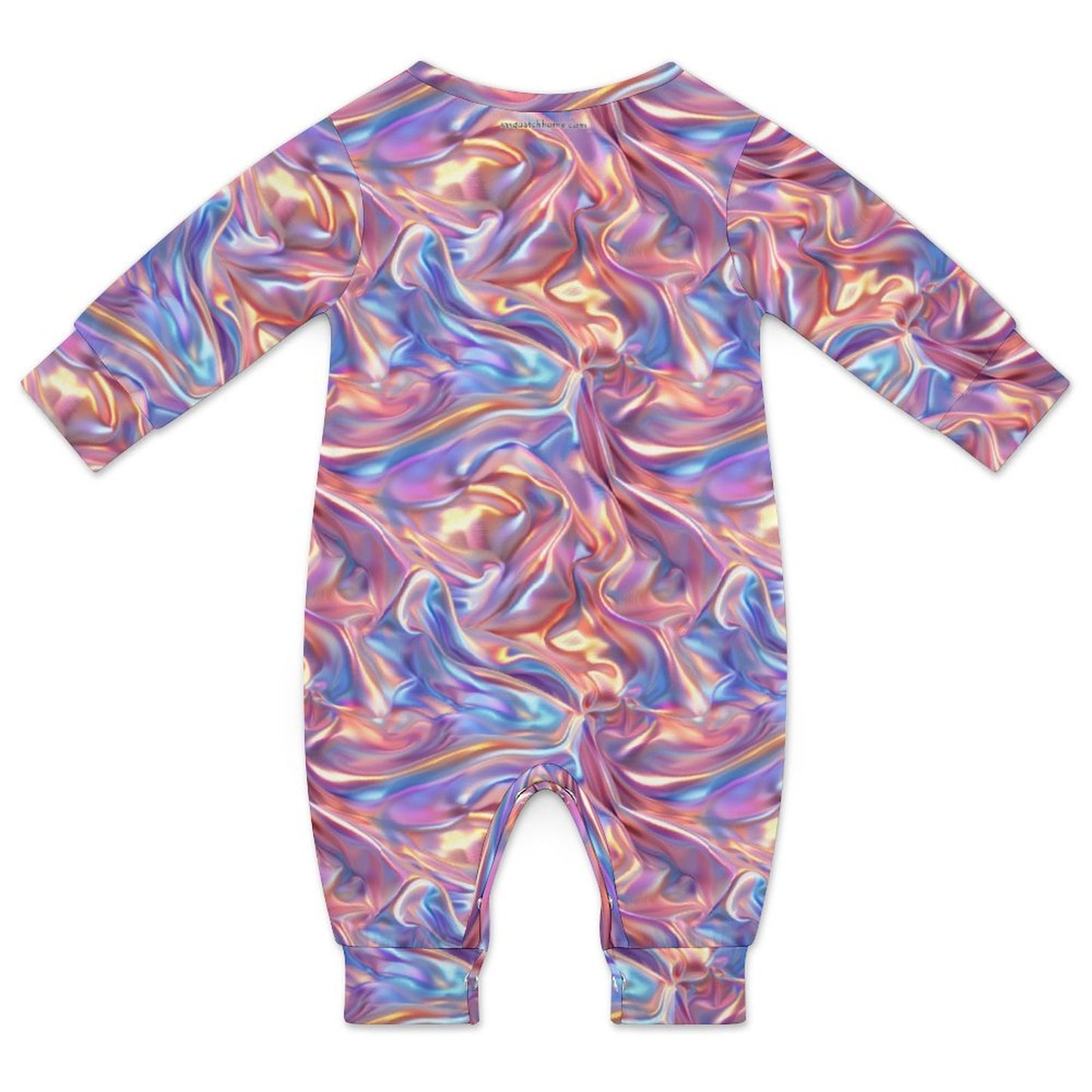 Zen / Yoga Bigfoot / Sasquatch, Long Sleeve Baby / Toddler Romper, Faux Cotton