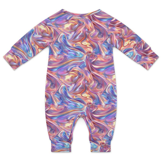 Zen / Yoga Bigfoot / Sasquatch, Long Sleeve Baby / Toddler Romper, Faux Cotton