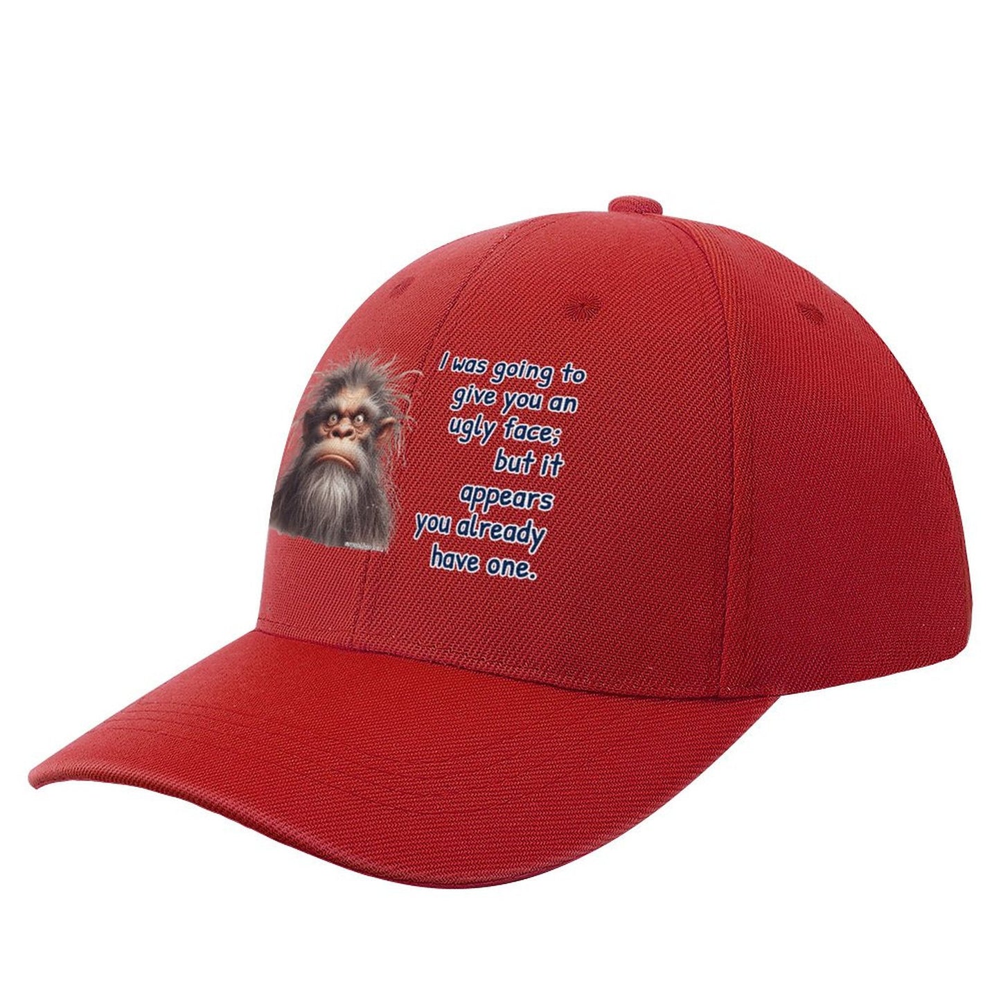 “Sarcastic Sasquatch” Series Polyester Baseball Caps – “I was going to give you…”