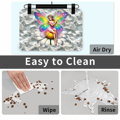 Fairy, Waterproof Pet Food Mat