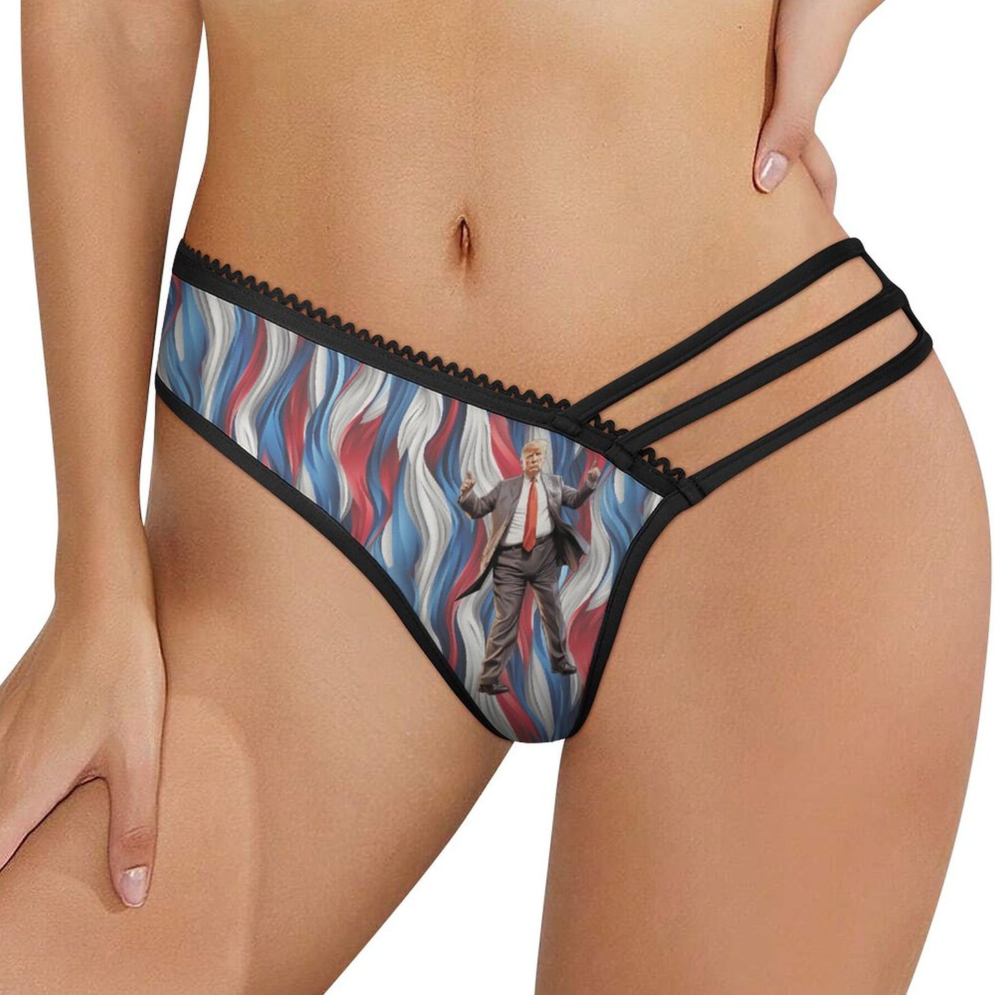 Donald Trump Dancing, Sexy G String for Women