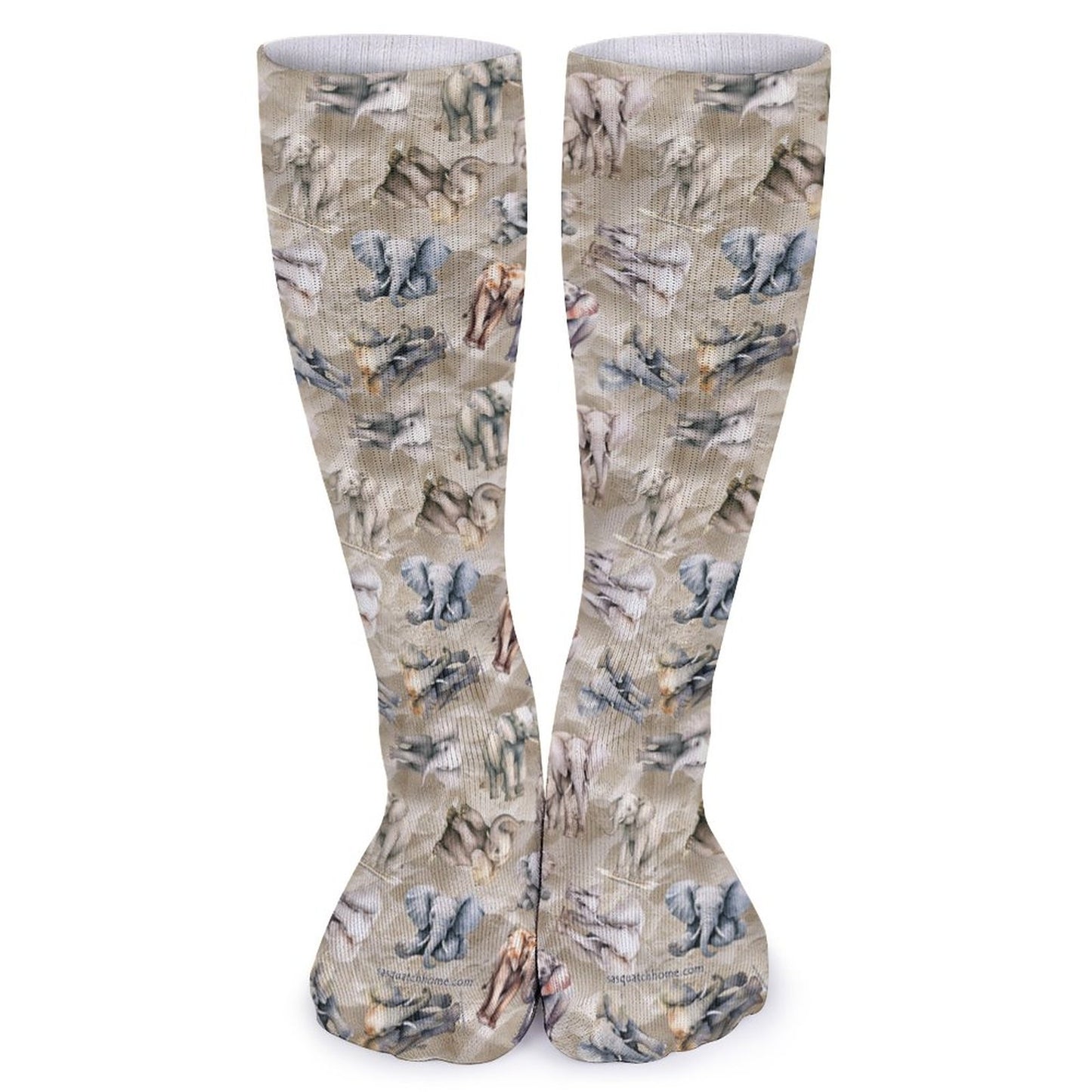 10 Animal Designs, 15.5 Inch Tube Socks