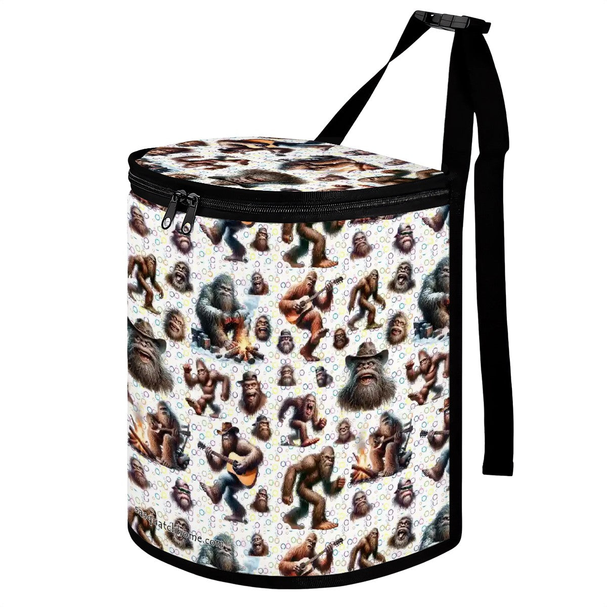 20 Sasquatch / Bigfoot Designs, Bucket-Shaped Car Trash Bag