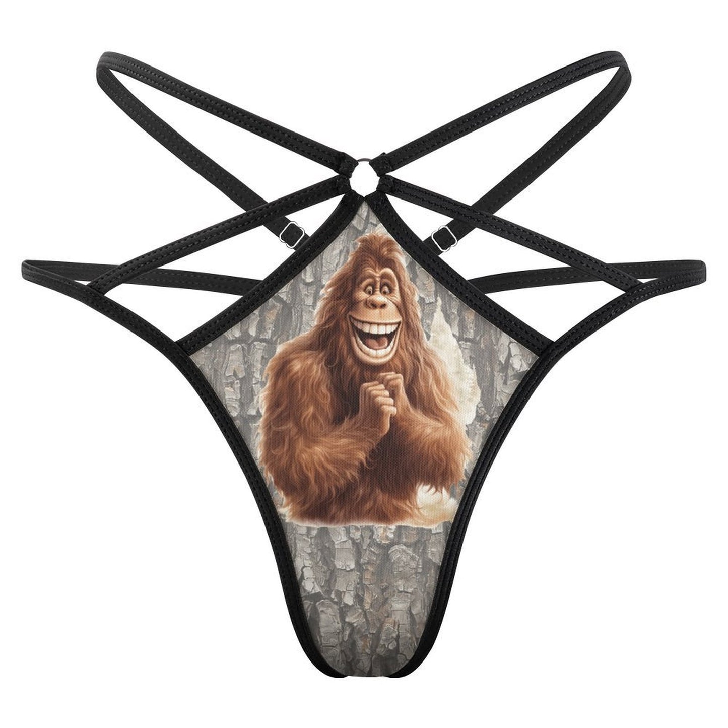 Excited Bigfoot / Sasquatch, Sexy G String Thong for Women
