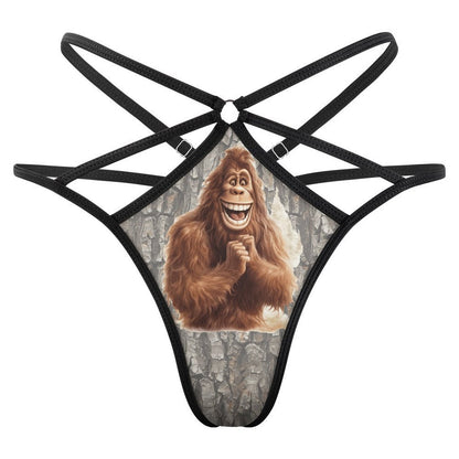 Excited Bigfoot / Sasquatch, Sexy G String Thong for Women
