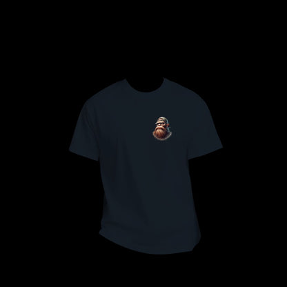 Sarcastic Sasquatch Short Sleeve 100% Cotton T-shirt- Double Sided