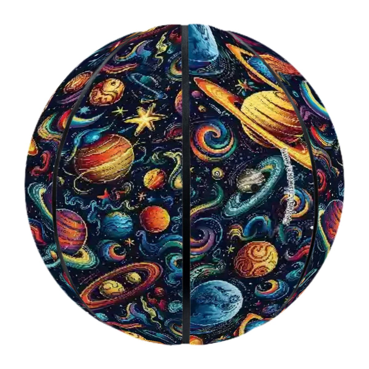 12 Galaxy / Outer Space, Leather Basketball