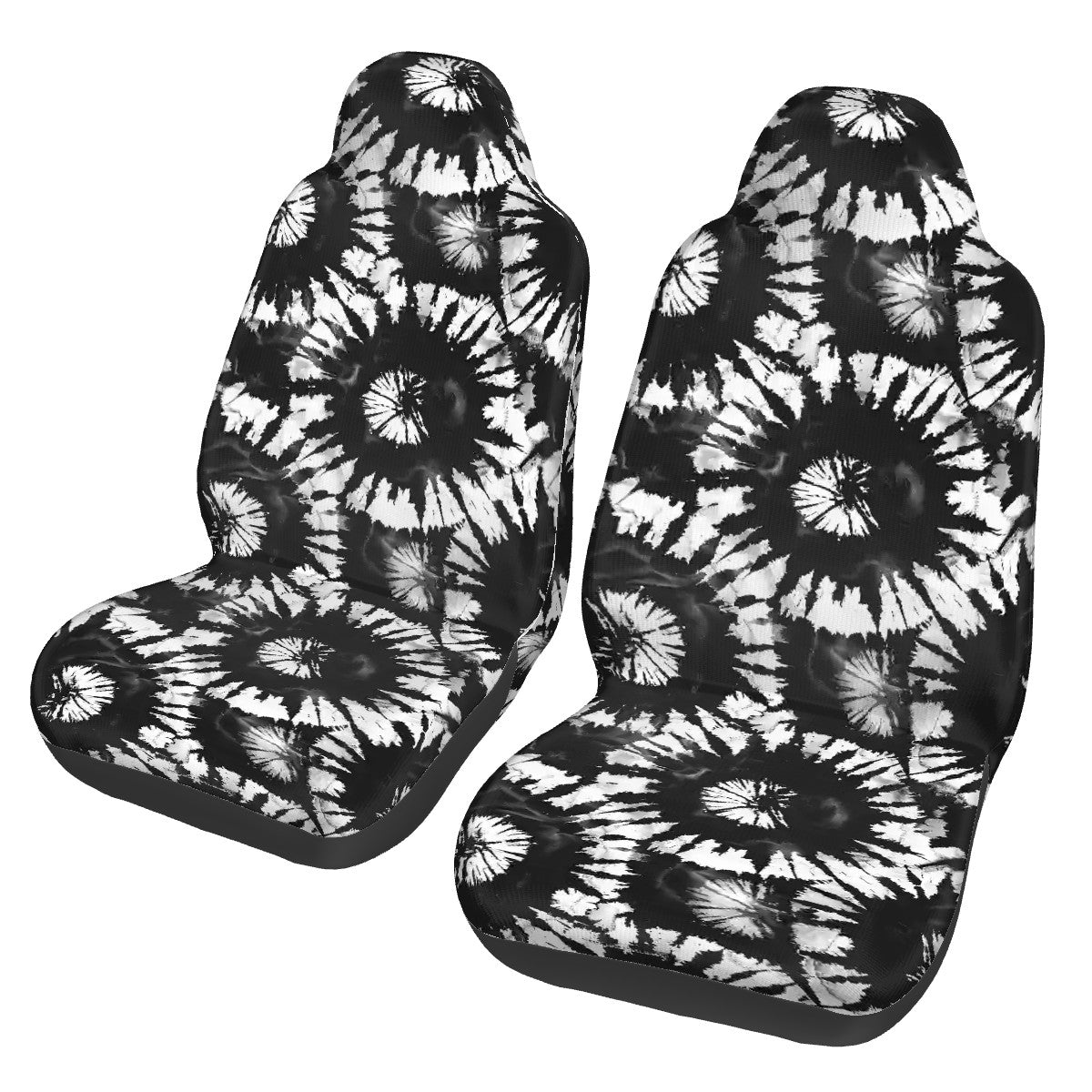 19 Tie Dye Designs, Set of 2 Front Auto Seat Cover