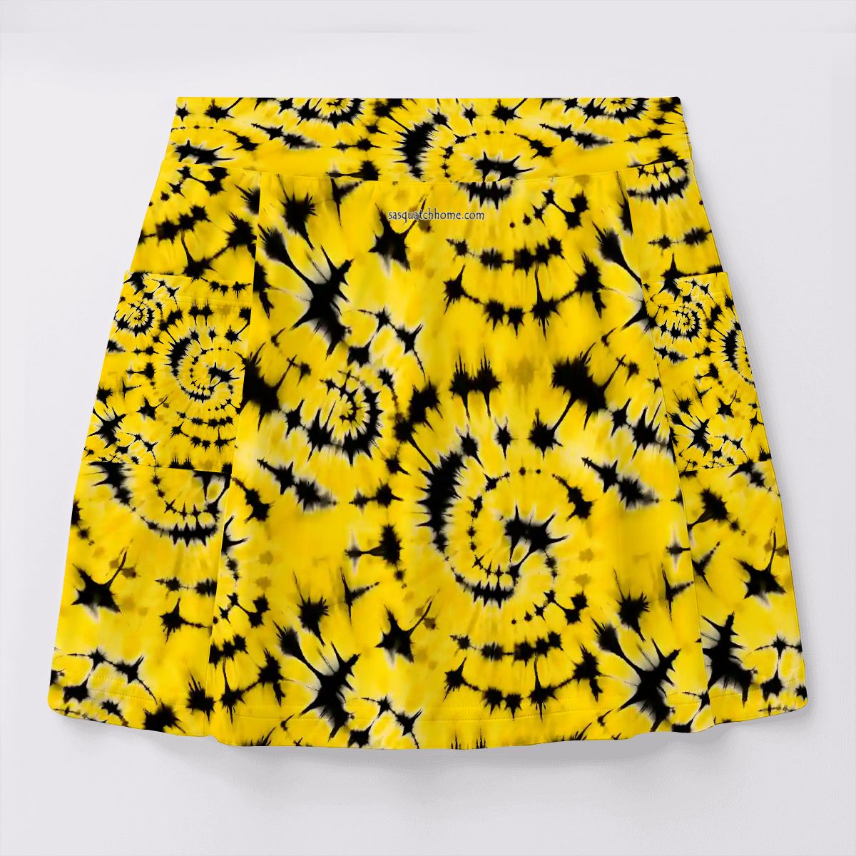 10 Tie Dye Designs, Women’s Milk Silk Sports Skorts with Pockets